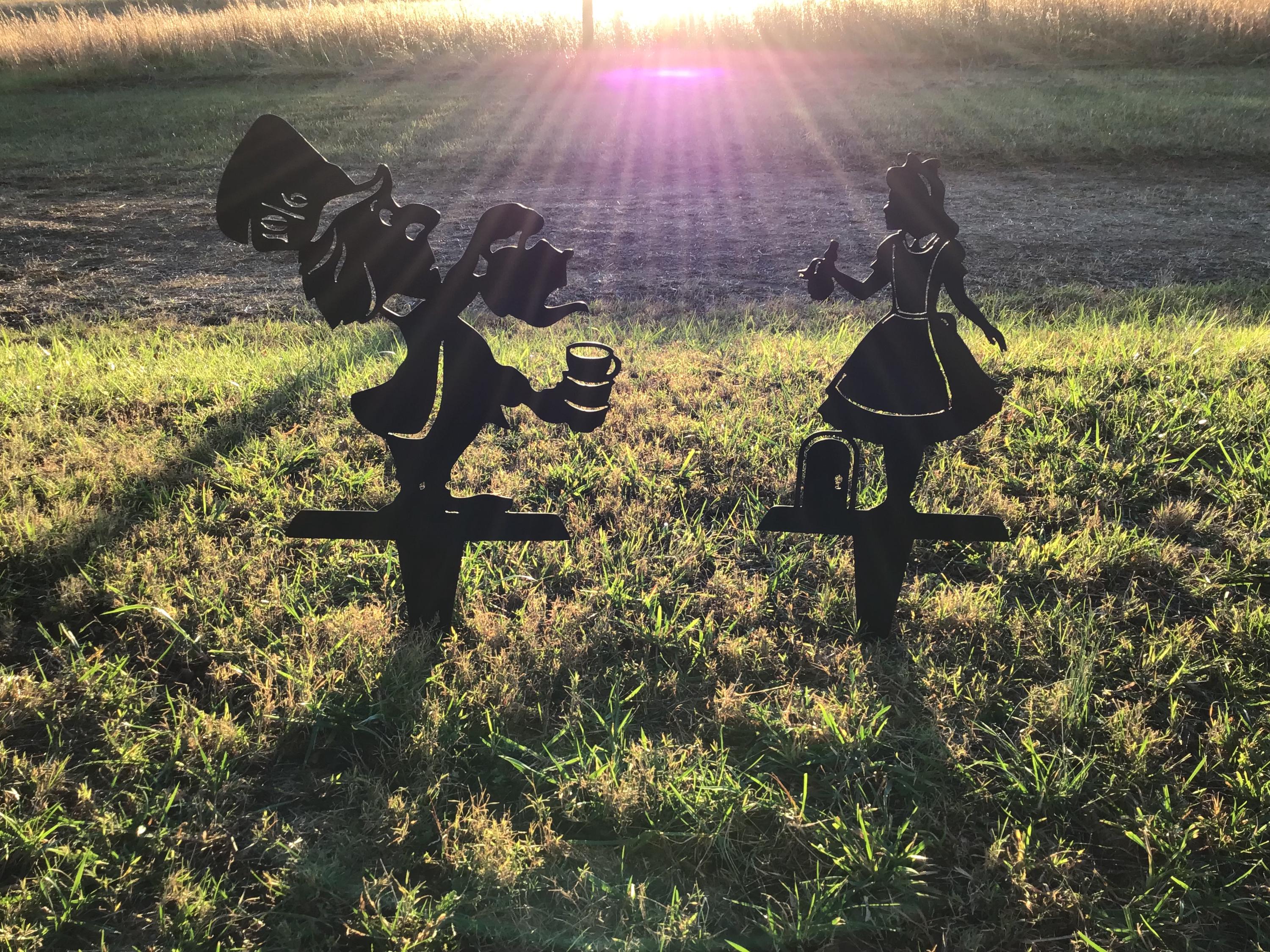 Metal Yard Art
