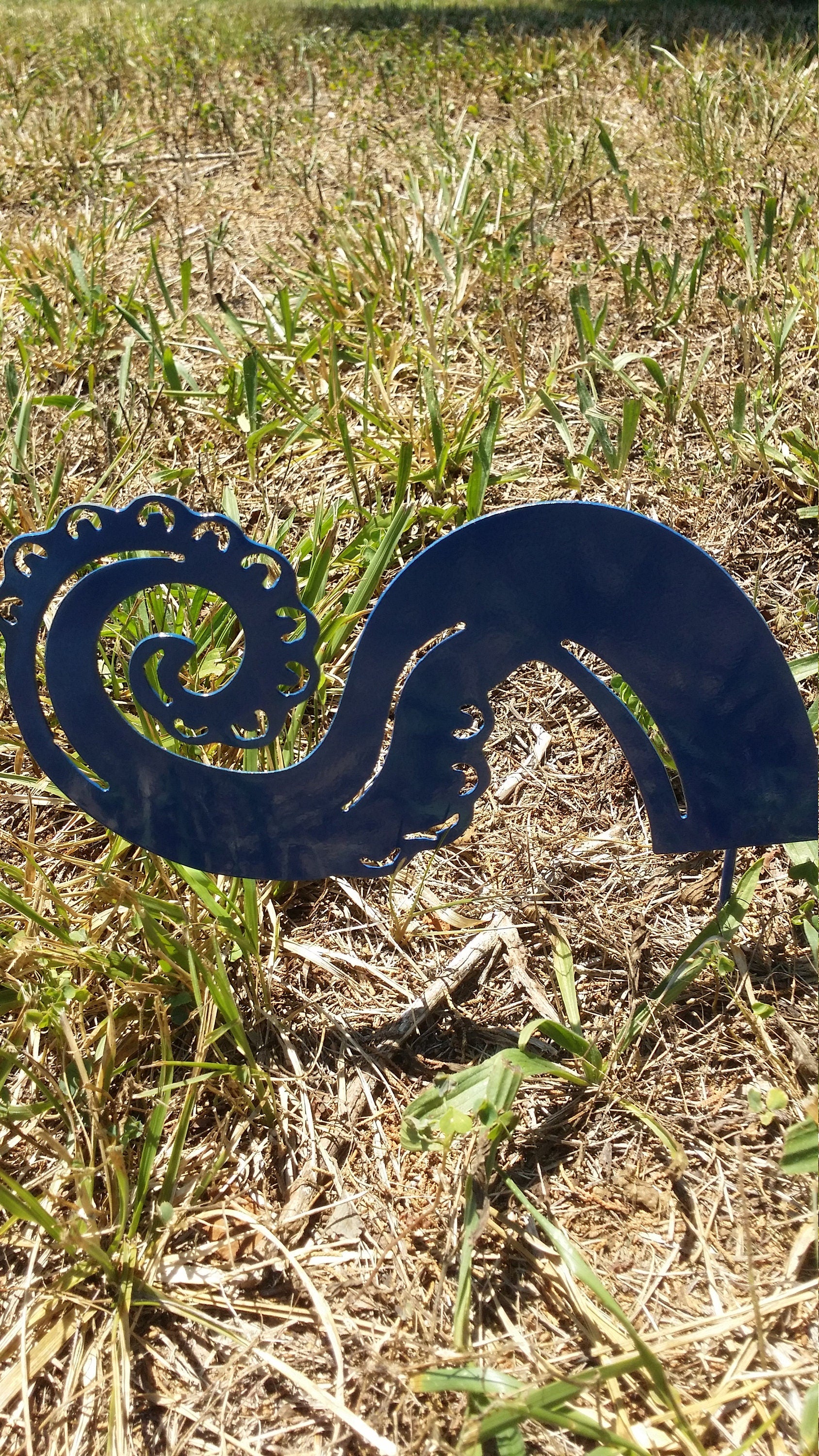 Octopus Metal Garden Art Garden Stakes Beatles Octopus Garden