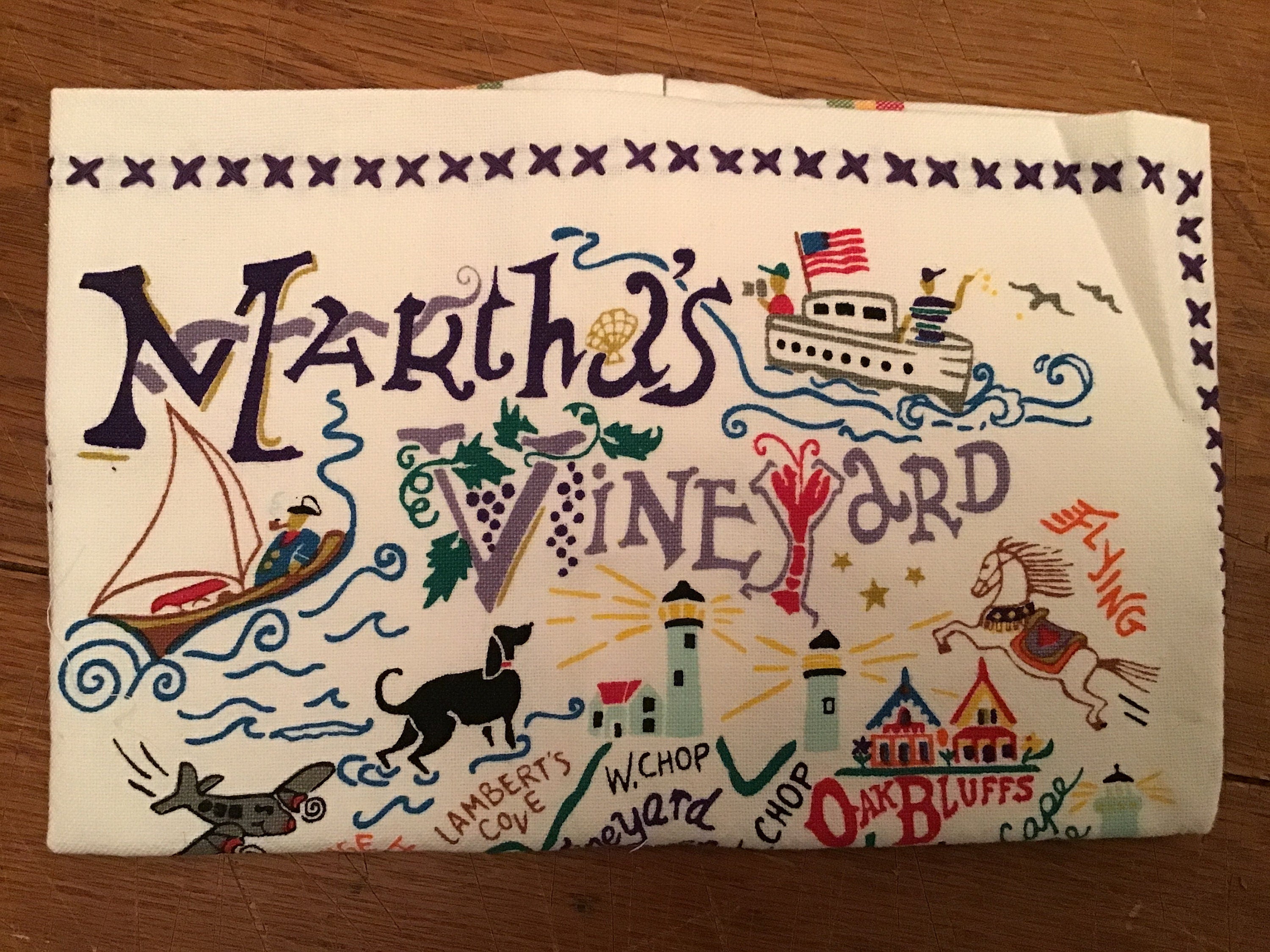 Martha’s Vineyard Catstudio Towel Hand Towel Bar Towel Kitchen Towel Catstudio Design