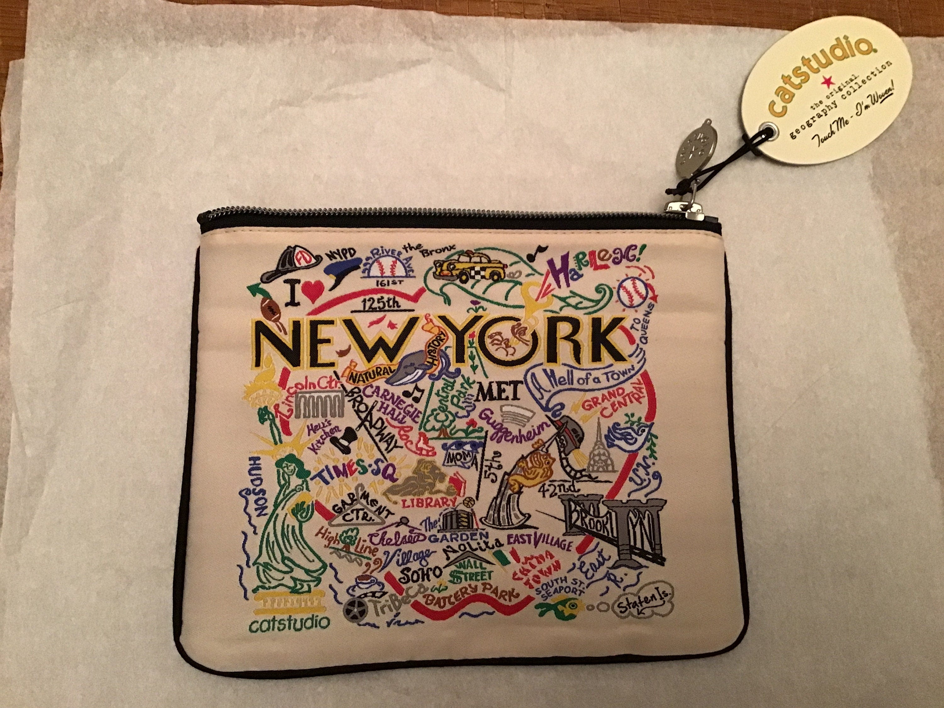 Catstudio New York Pouch Small Pouch Cosmetic Bag New York Souvenir