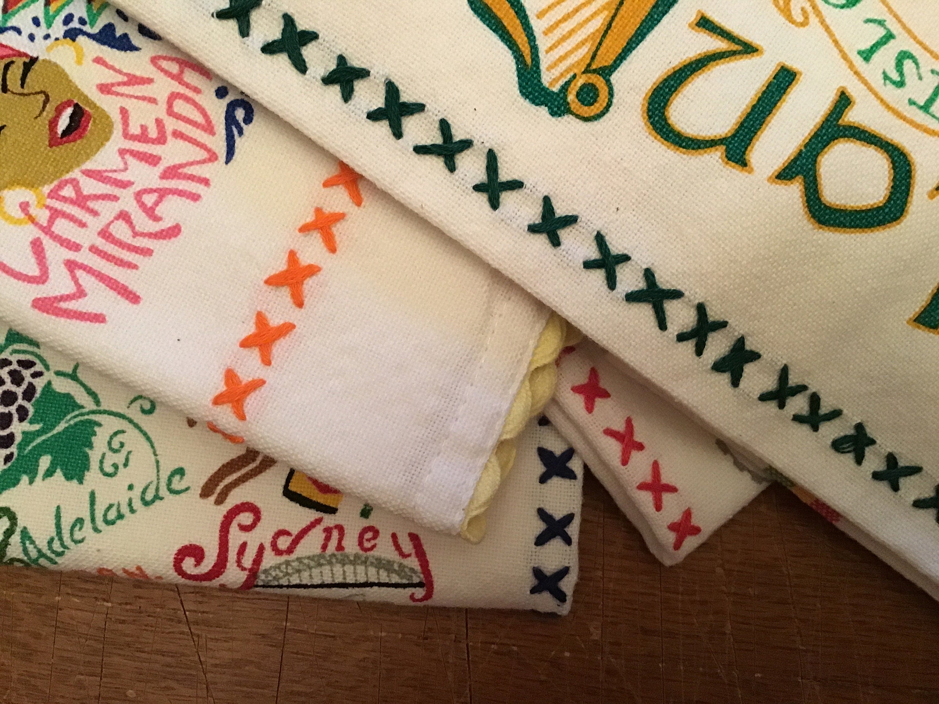 Catstudio Towels Australia Rio de Janeiro Ireland Canada Rome Souvenir Towels Dish Towels Hand Towels