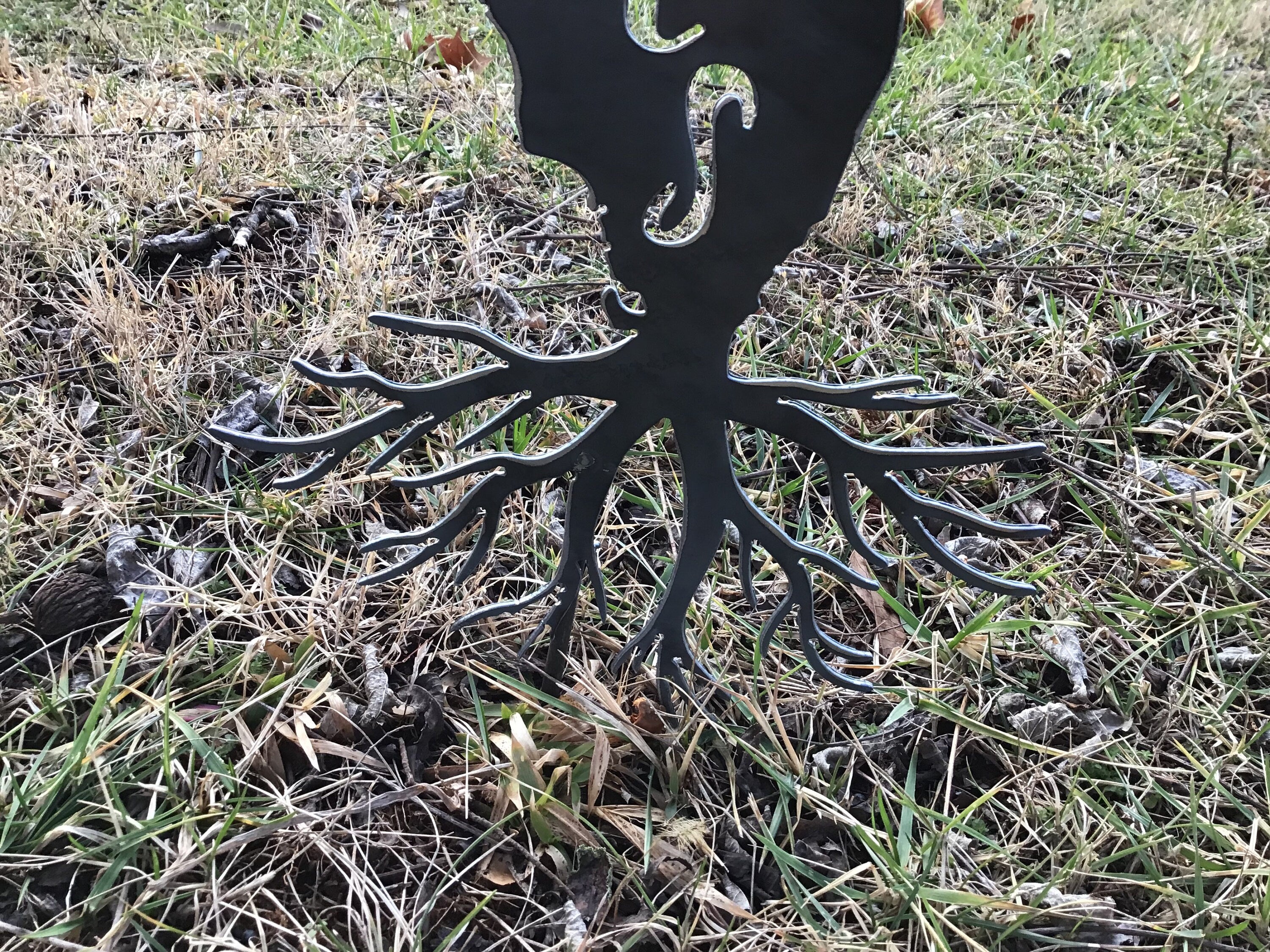 Florida Garden Stake Home Garden Art State of Florida Garden Stake Roots Yard Art Putting Down Roots Garden Ornament Forever Home