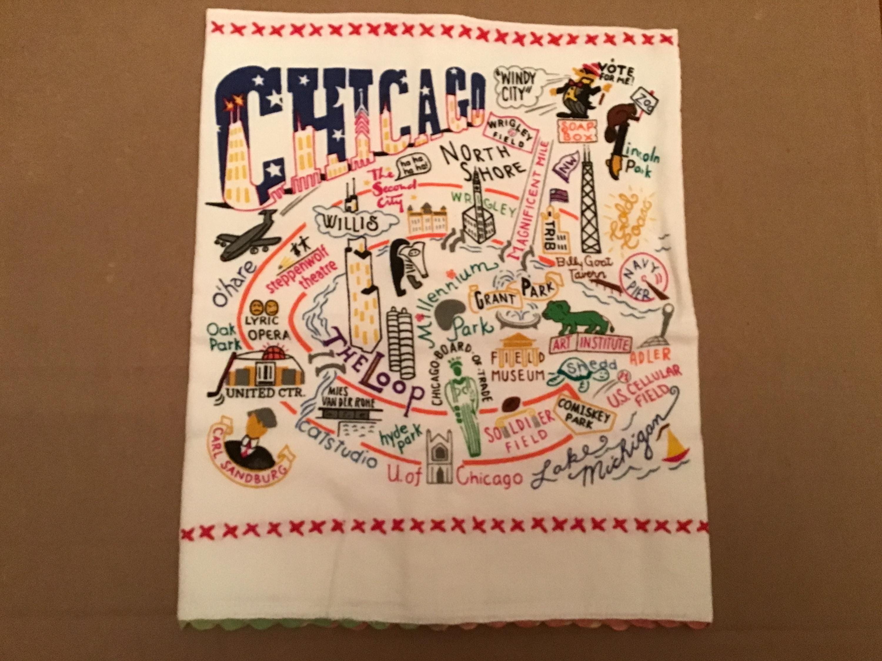 Catstudio Chicago Decorative Towel Kitchen Towel Home Decor