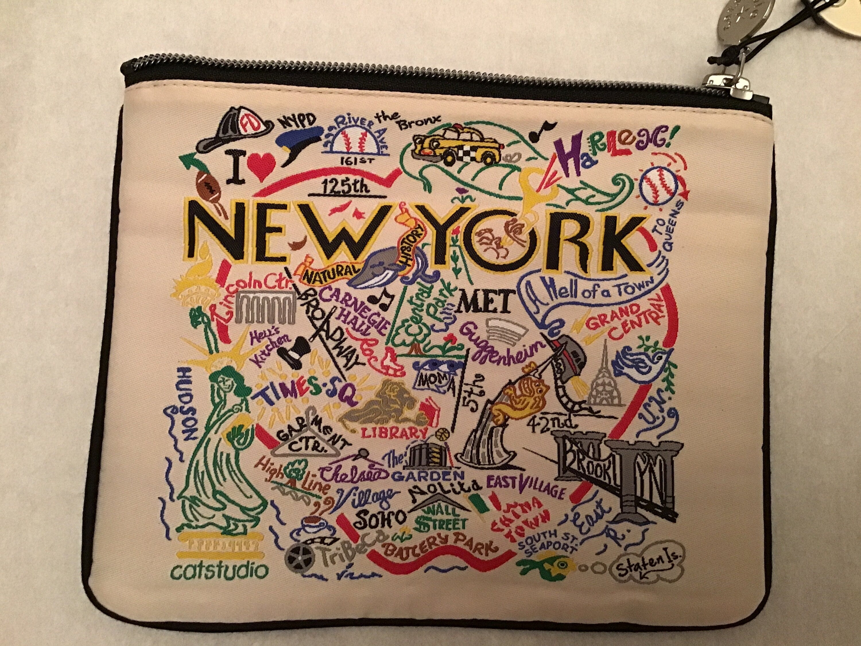 Catstudio New York Pouch Small Pouch Cosmetic Bag New York Souvenir