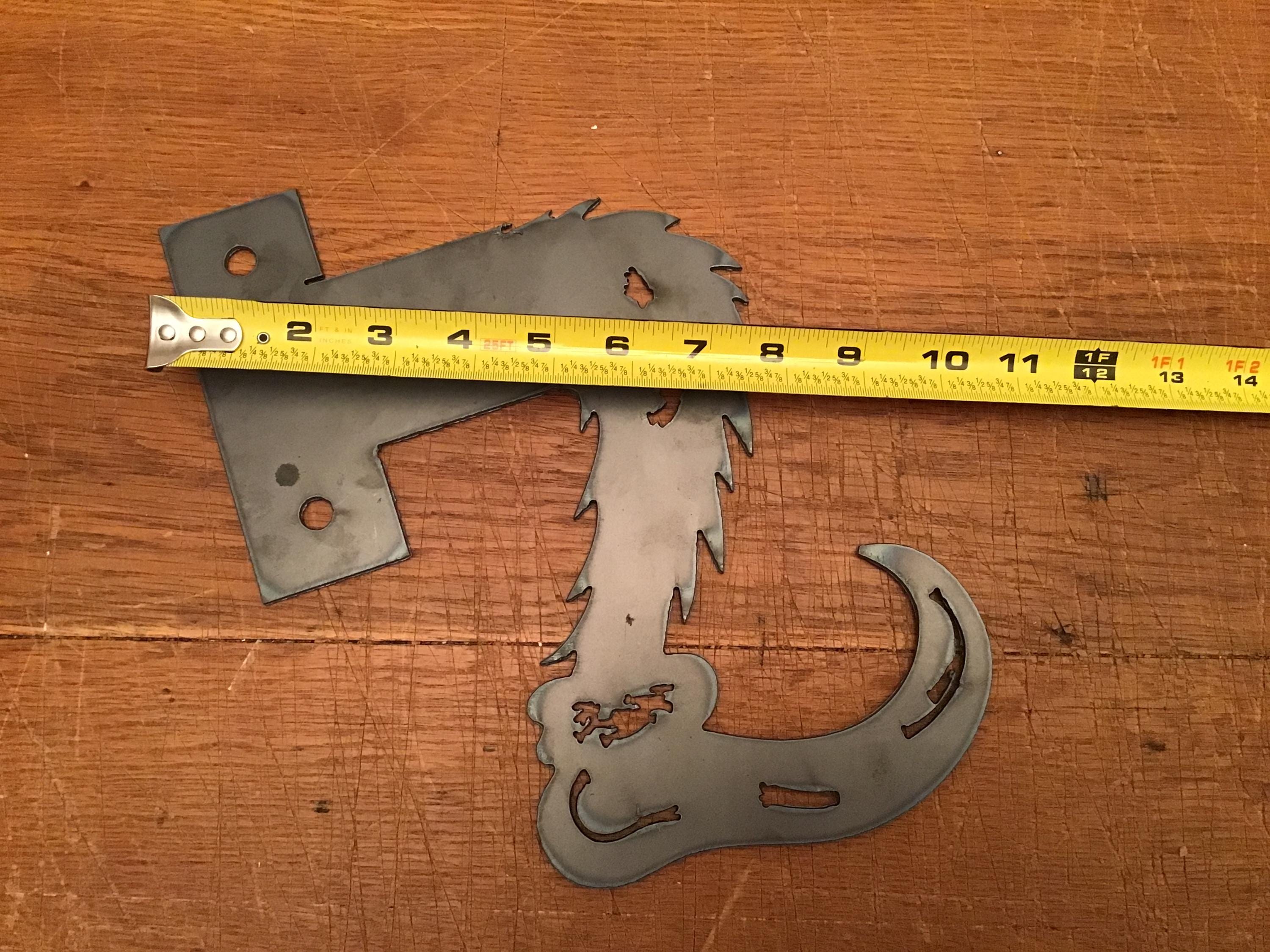 Grinch Metal Art Grinch Sign 2 Piece Grinch Sign Christmas Sign Home Decor Grinch Metal Art Yard Art Christmas Metal Sign Wall Art Peekaboo