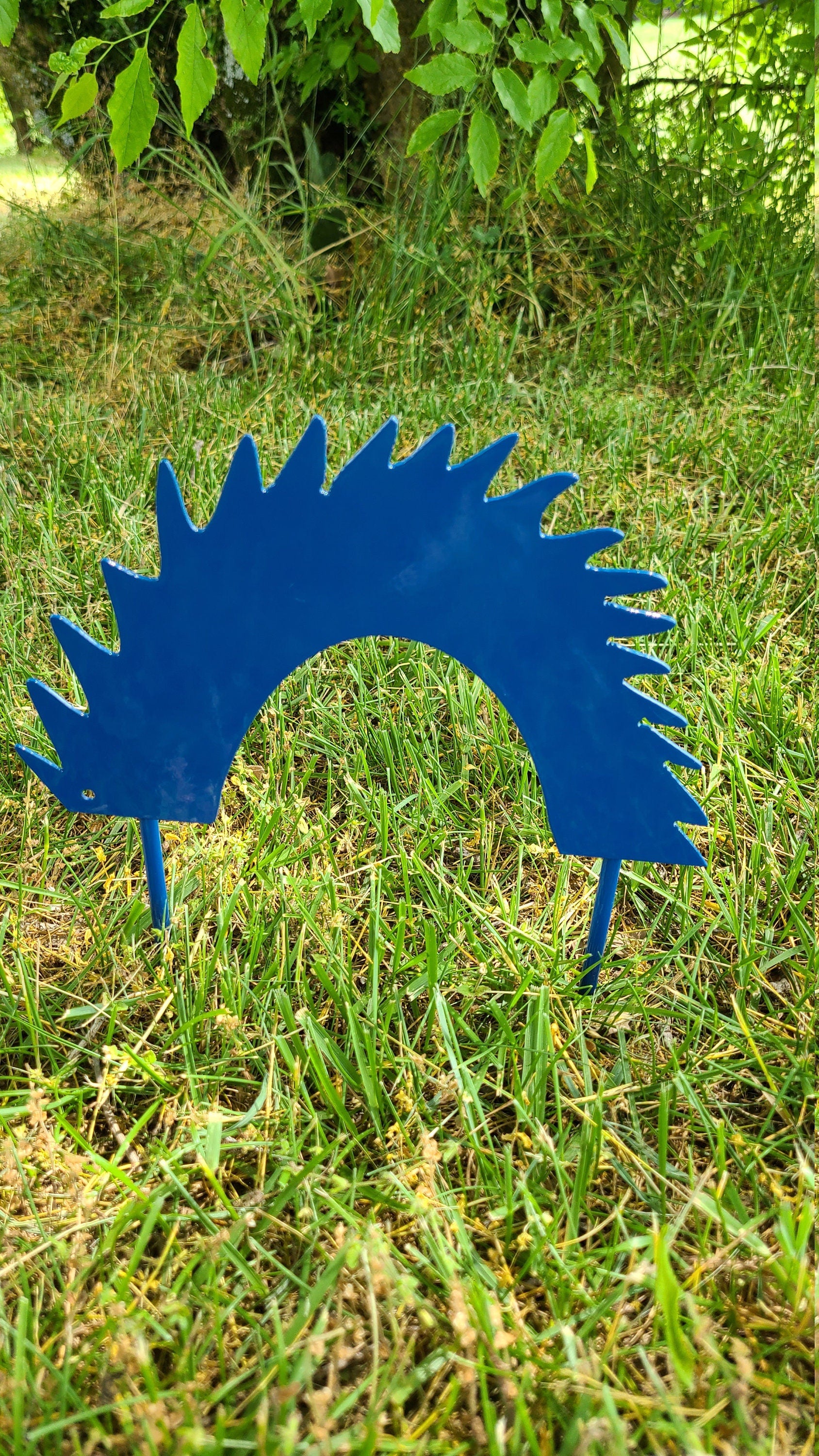 Dragon Garden Stakes 4 Piece Set Yard Art Garden Art Powder Coated Metal Art Lawn Decor Sea Monster Garden Accent