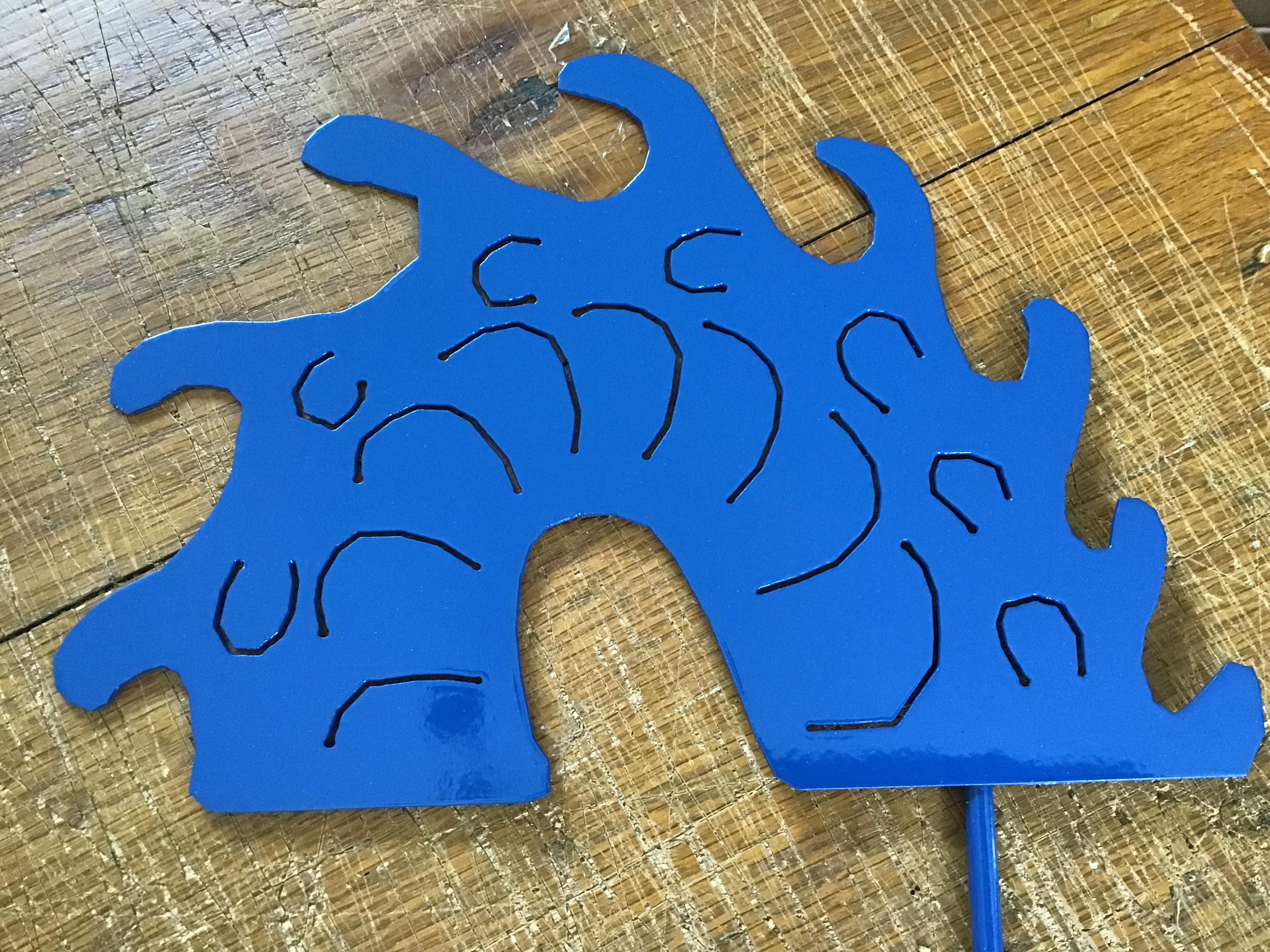 Chinese Dragon Garden Stakes Sea Serpent Metal Art Metal Yard Art Garden Accessories Home Decor Garden Decor