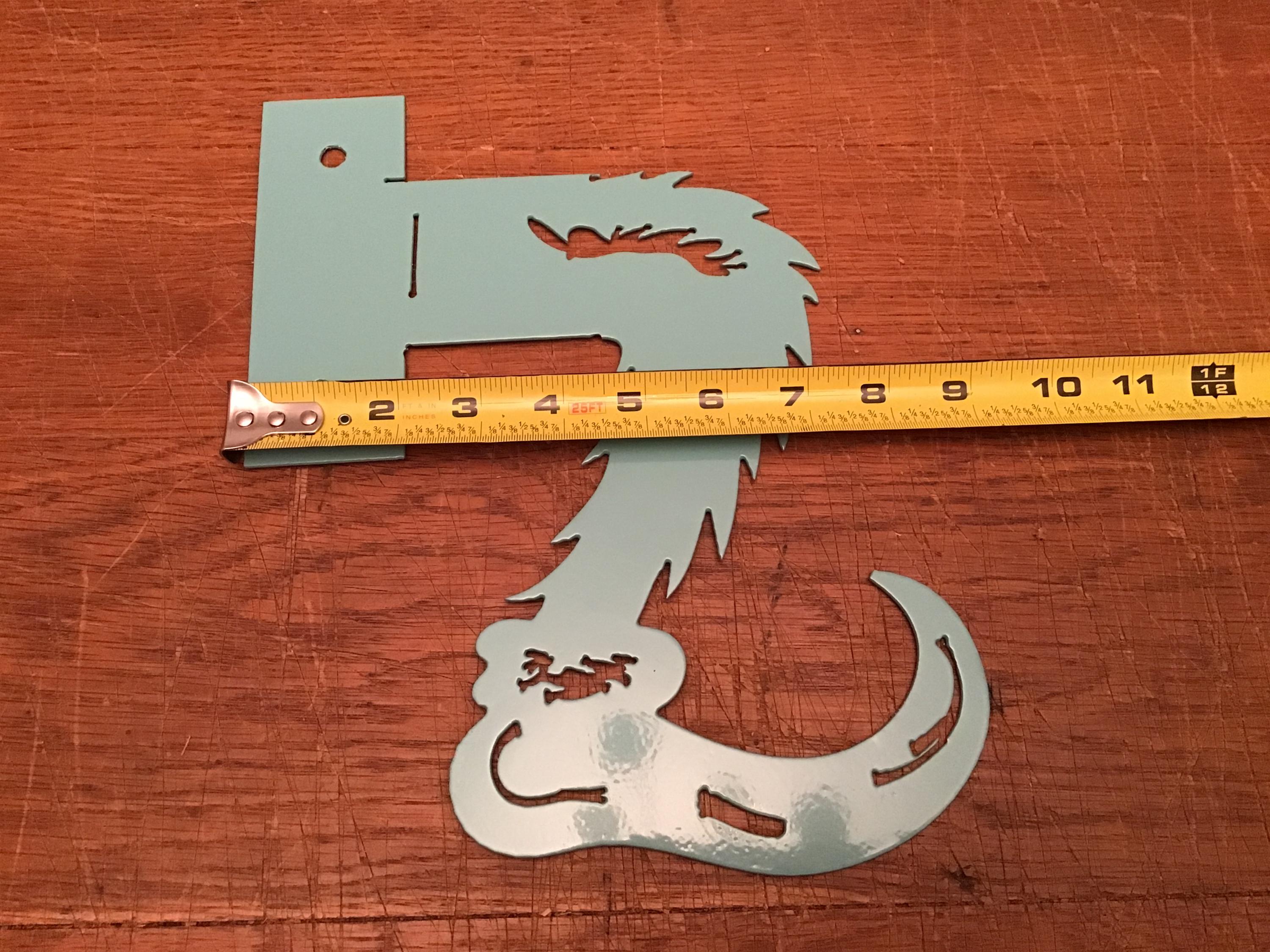 Grinch Metal Art Tropical Grinch 2 Piece Peek a Boo Grinch Outdoor Metal Art Coastal Christmas Grinch Indoor/Outdoor Christmas Metal Art