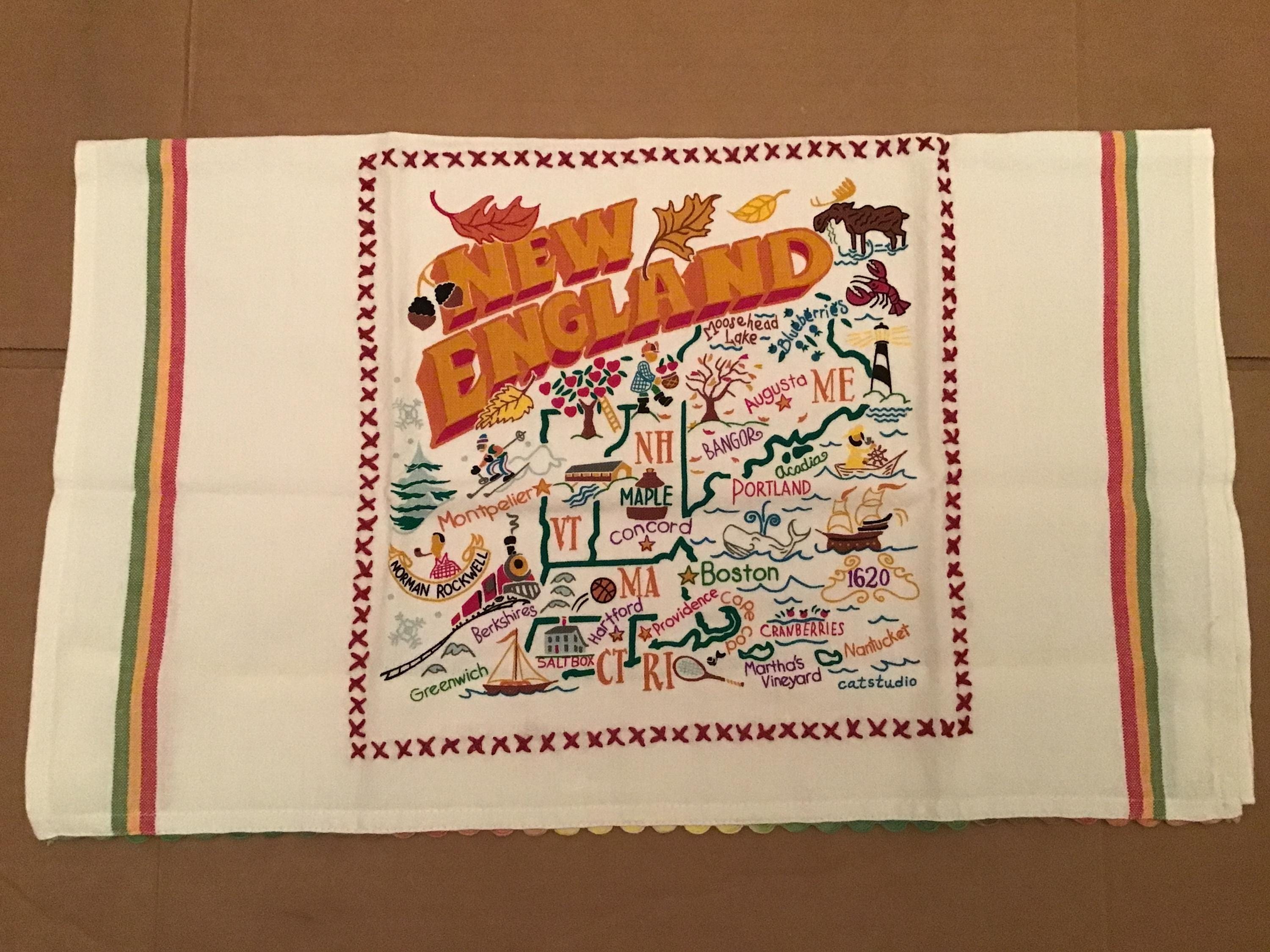 Catstudio New England Hand Towel Home Decor Bar Towel Dish Towel