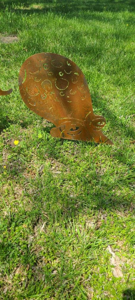 Giant Octopus Garden Stake Yard Art 6 Piece Set Octopus Garden