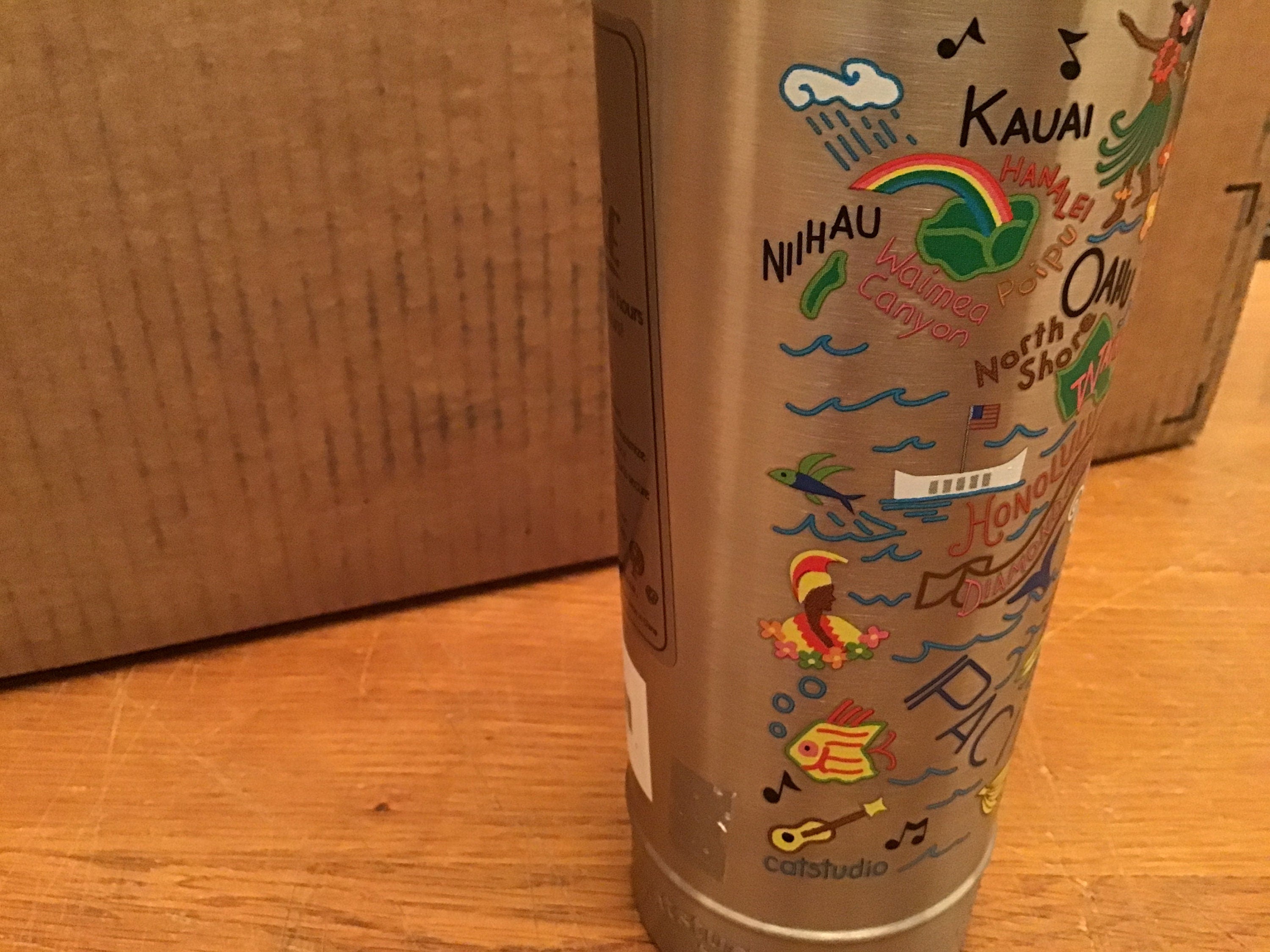 Hawaii Thermal Bottle Catstudio Stainless Steel Bottle Travel Cup Hot Bottle Cold Bottle