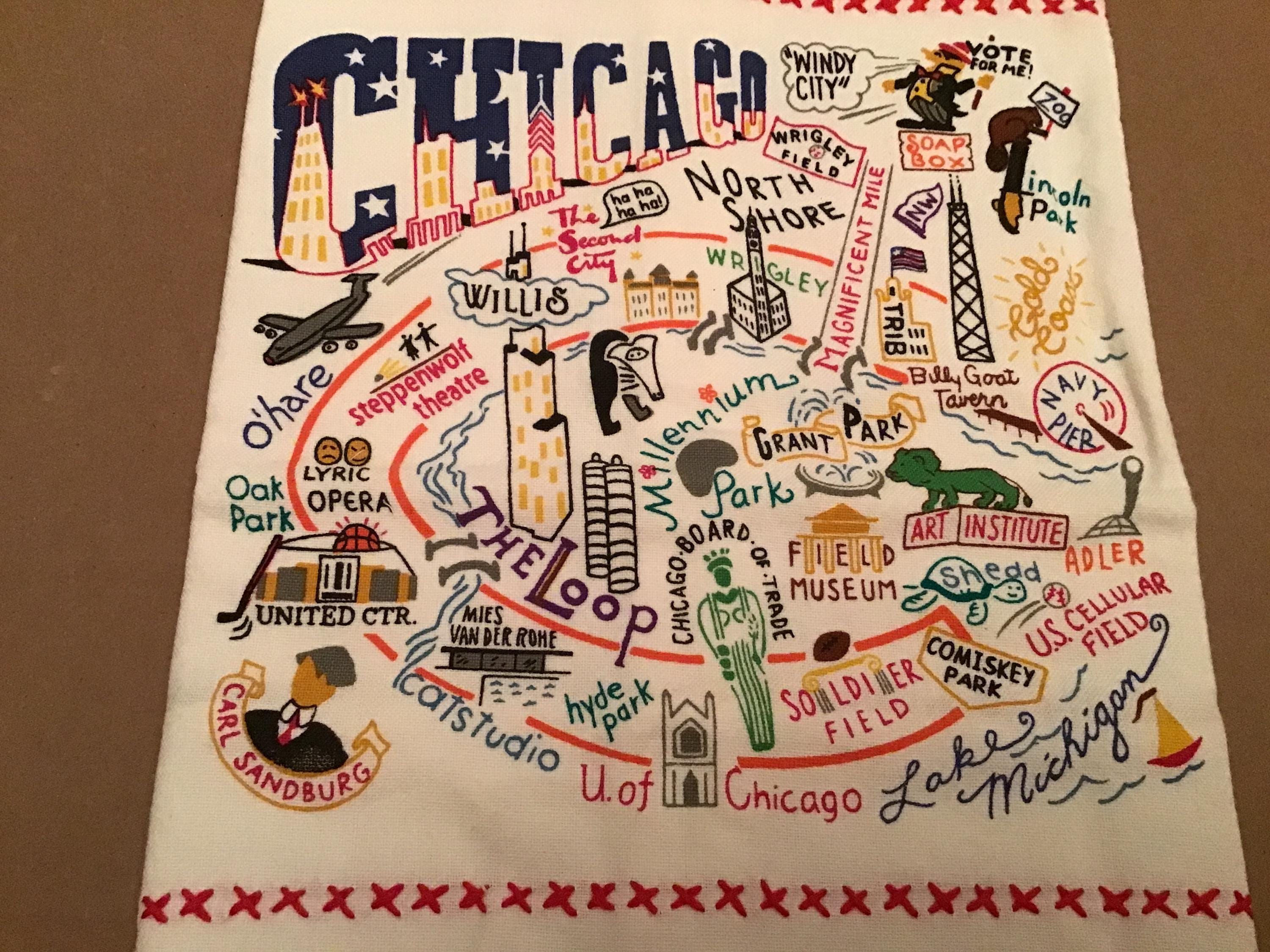 Catstudio Chicago Decorative Towel Kitchen Towel Home Decor