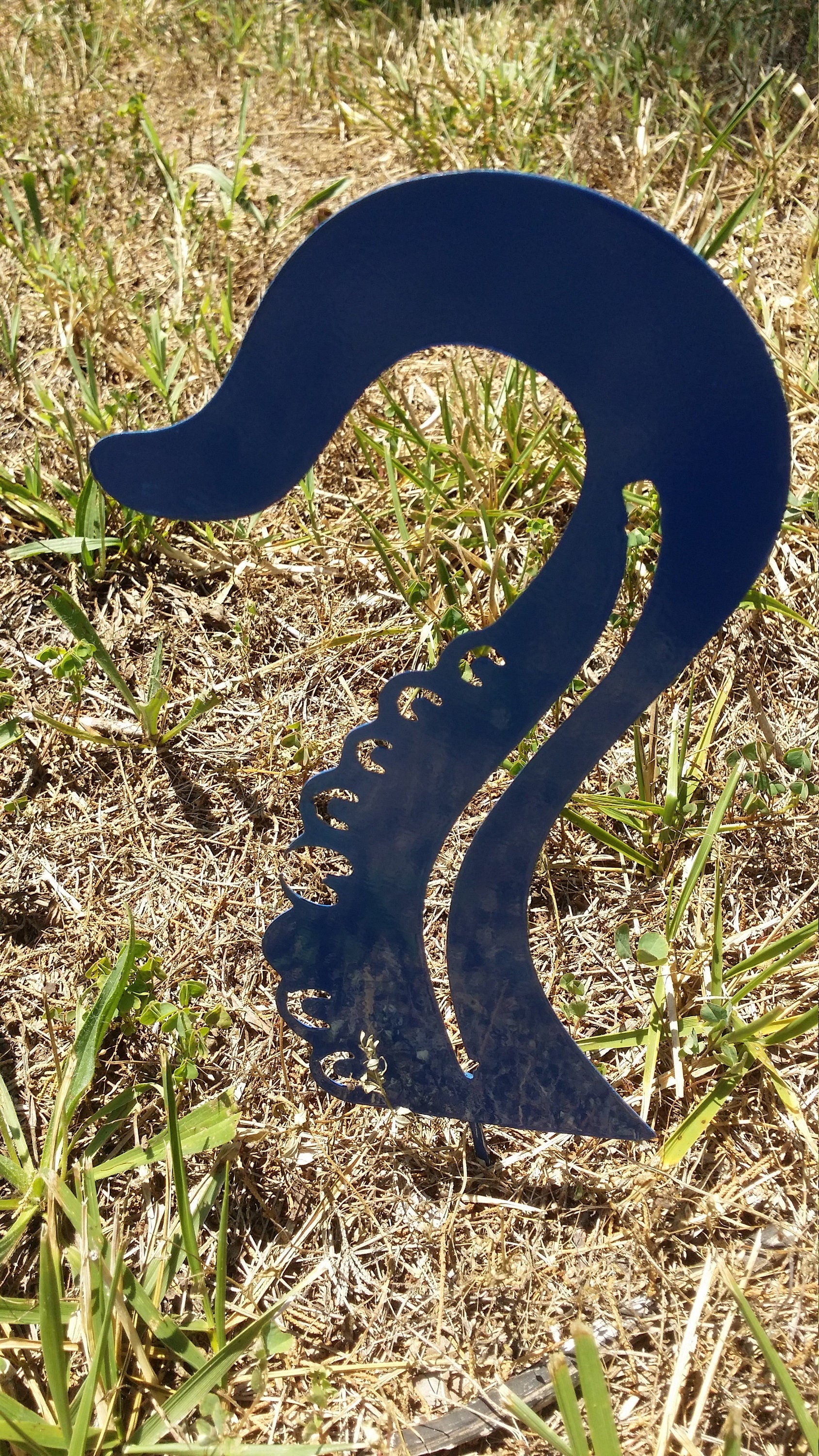 Octopus Metal Garden Art Garden Stakes Beatles Octopus Garden