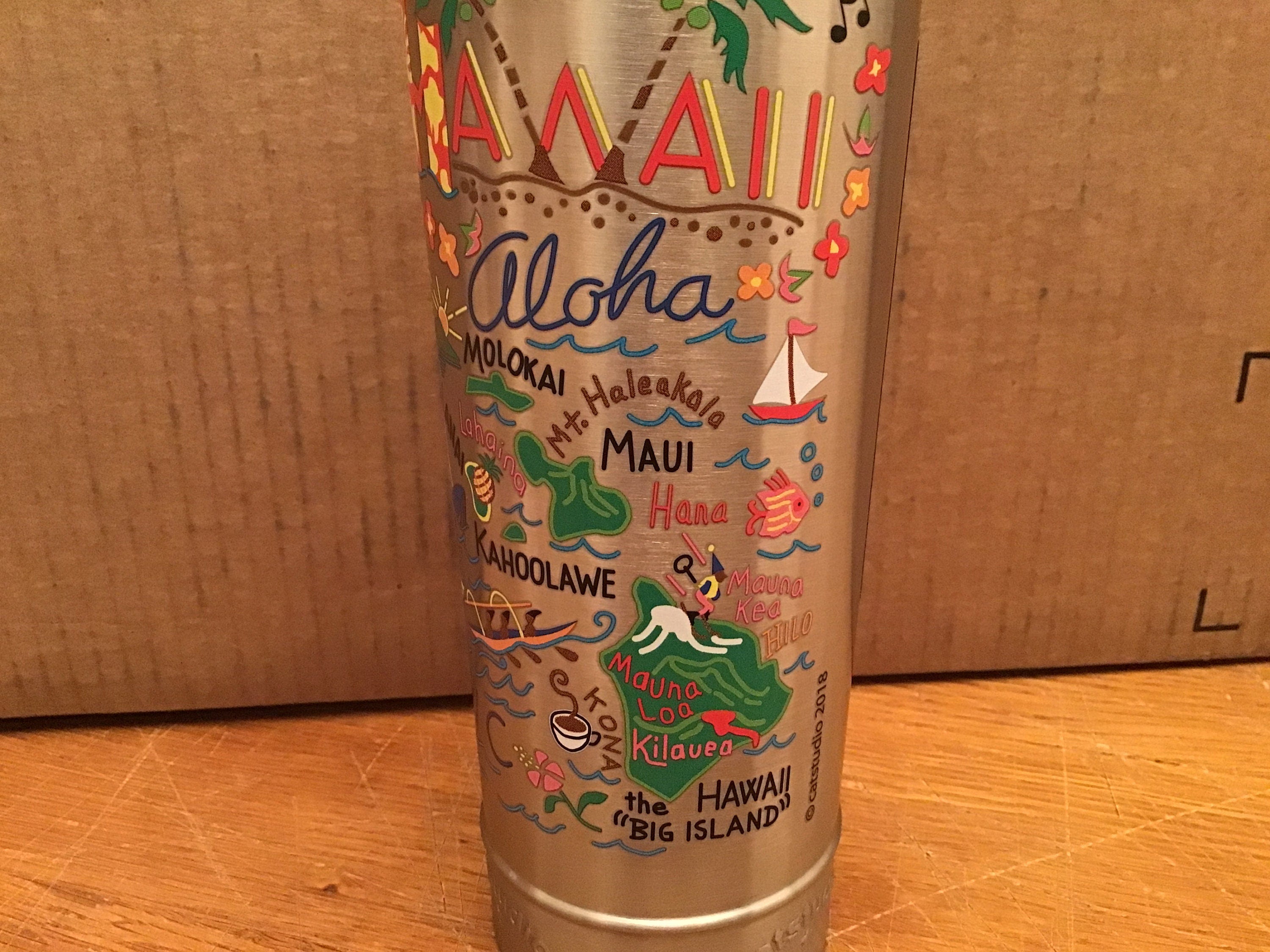 Hawaii Thermal Bottle Catstudio Stainless Steel Bottle Travel Cup Hot Bottle Cold Bottle