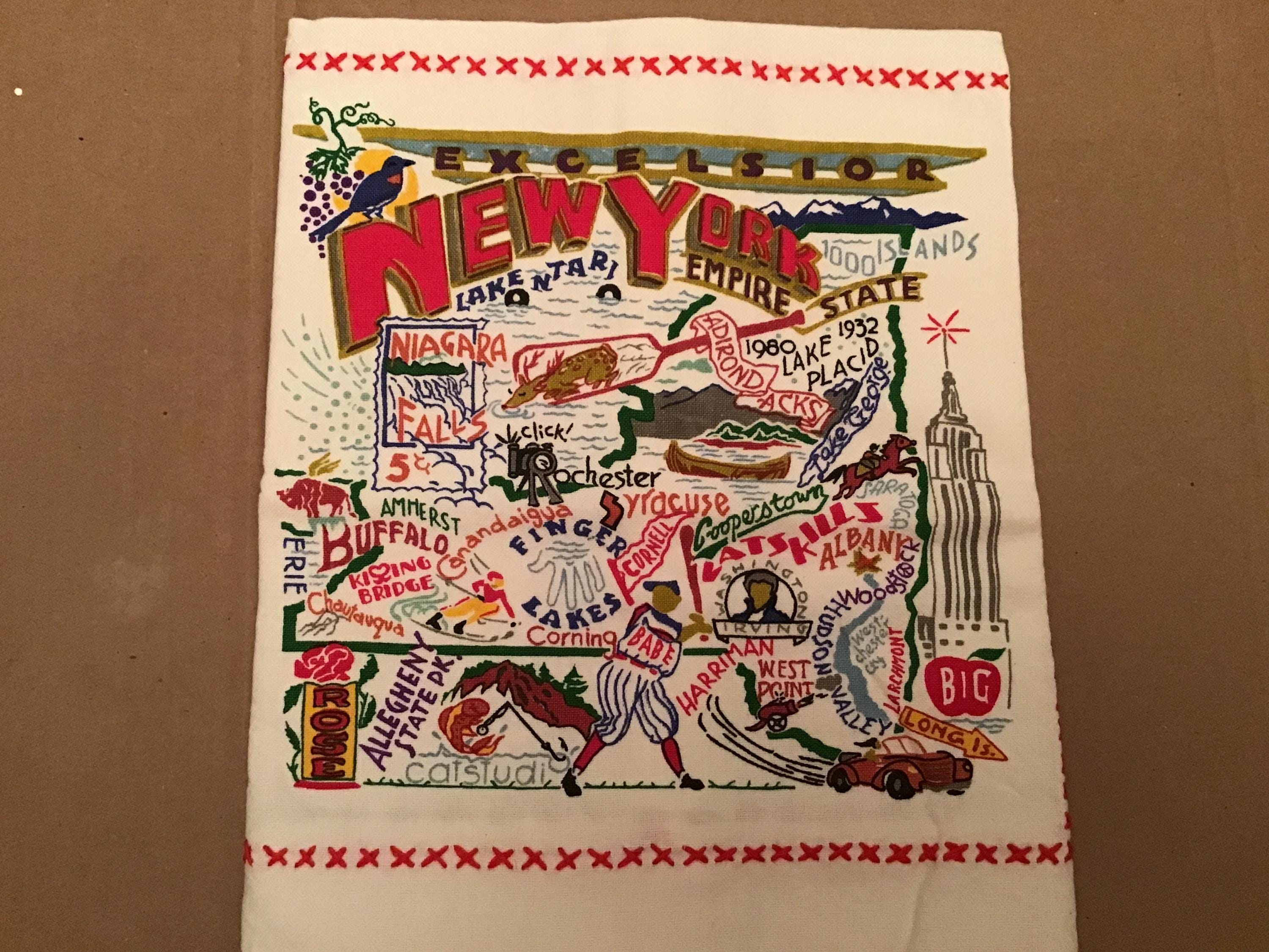 New York State Catstudio Towel Niagara Falls Hand Towel Decorative Towel Kitchen Towel