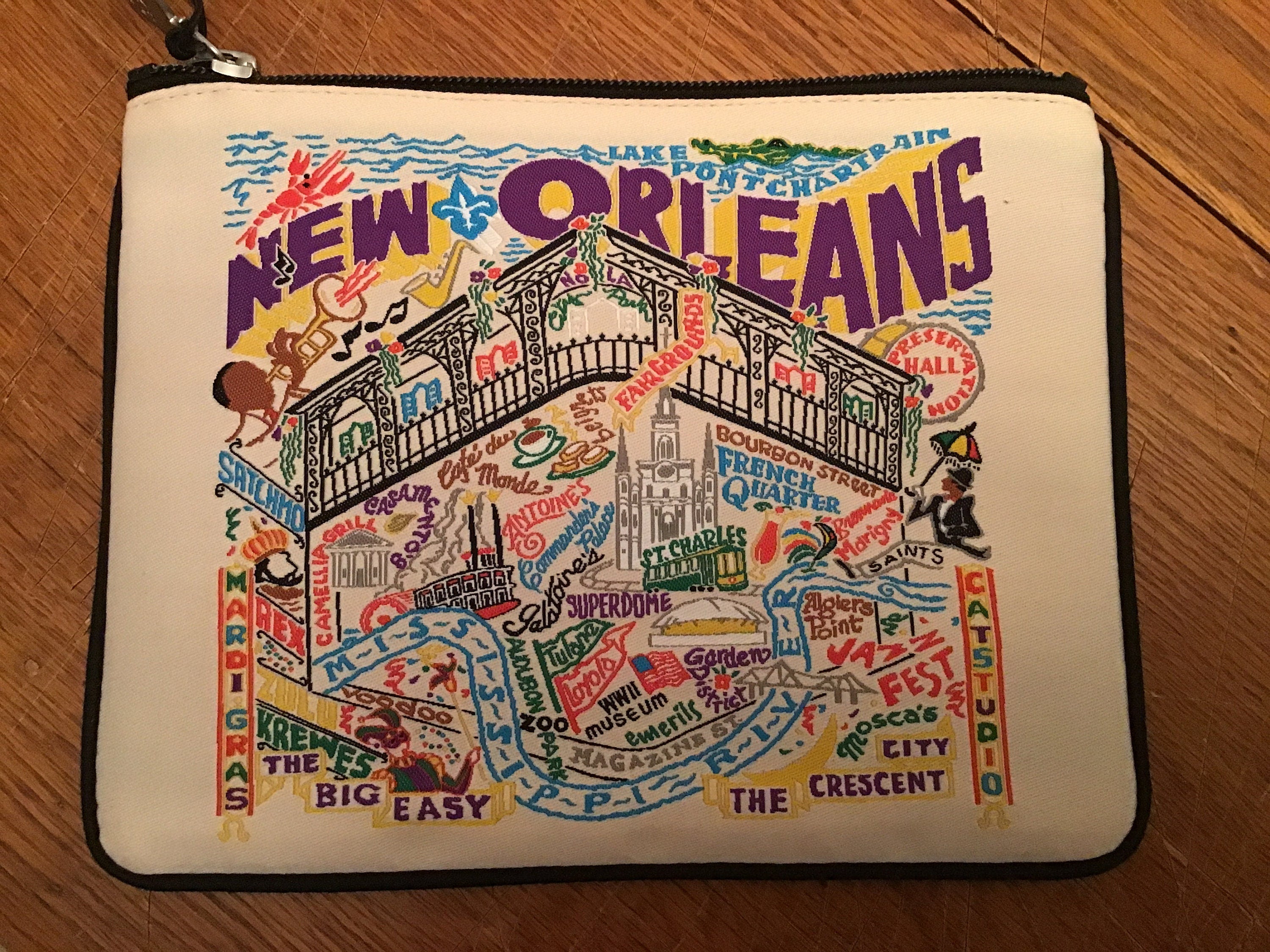 Catstudio New Orleans Pouch Catstudio Geography Collection Louisiana The Big Easy