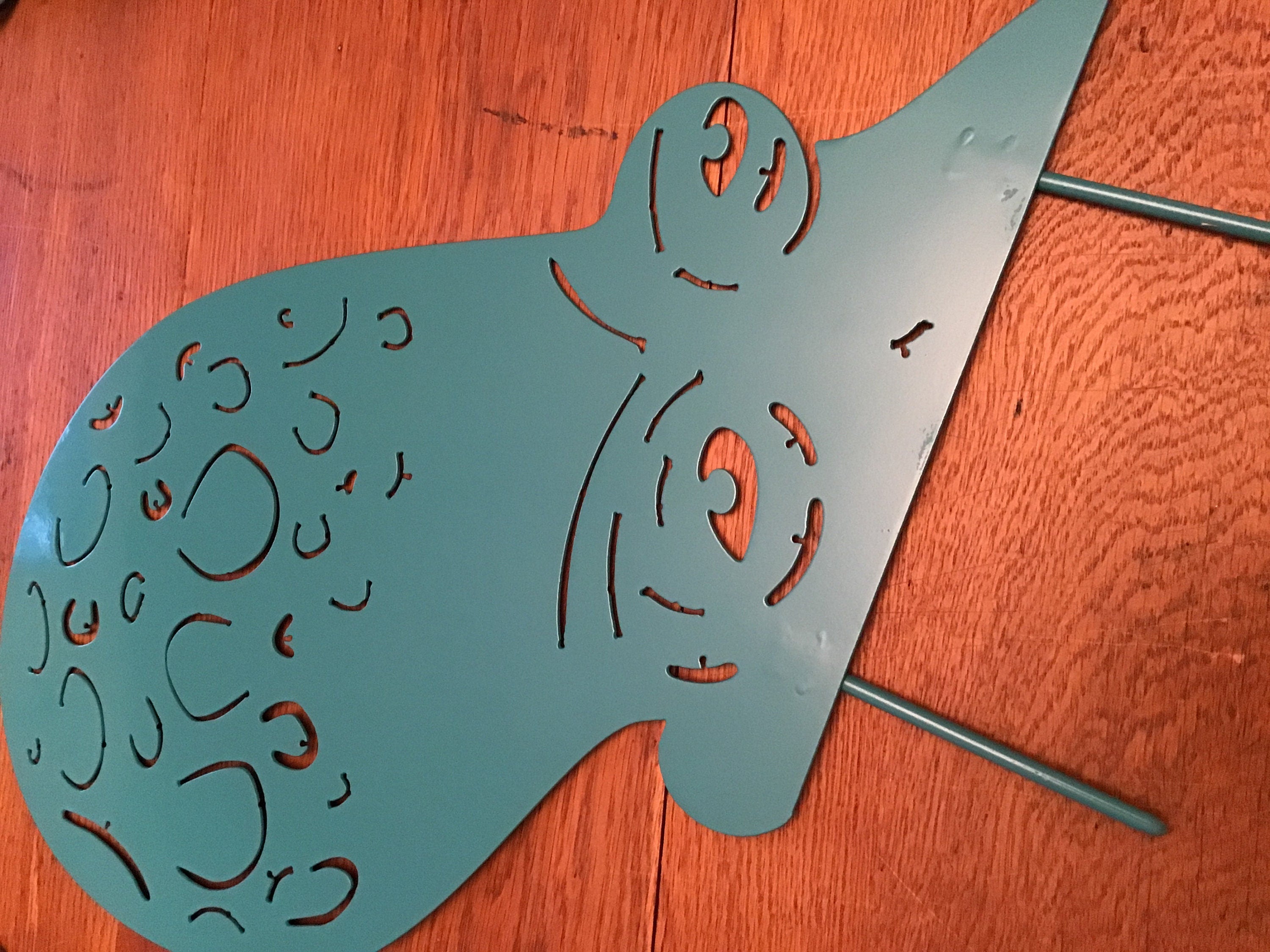 Giant Octopus Garden Stakes Yard Art Home Decor Octopus Metal Art Octopus Garden