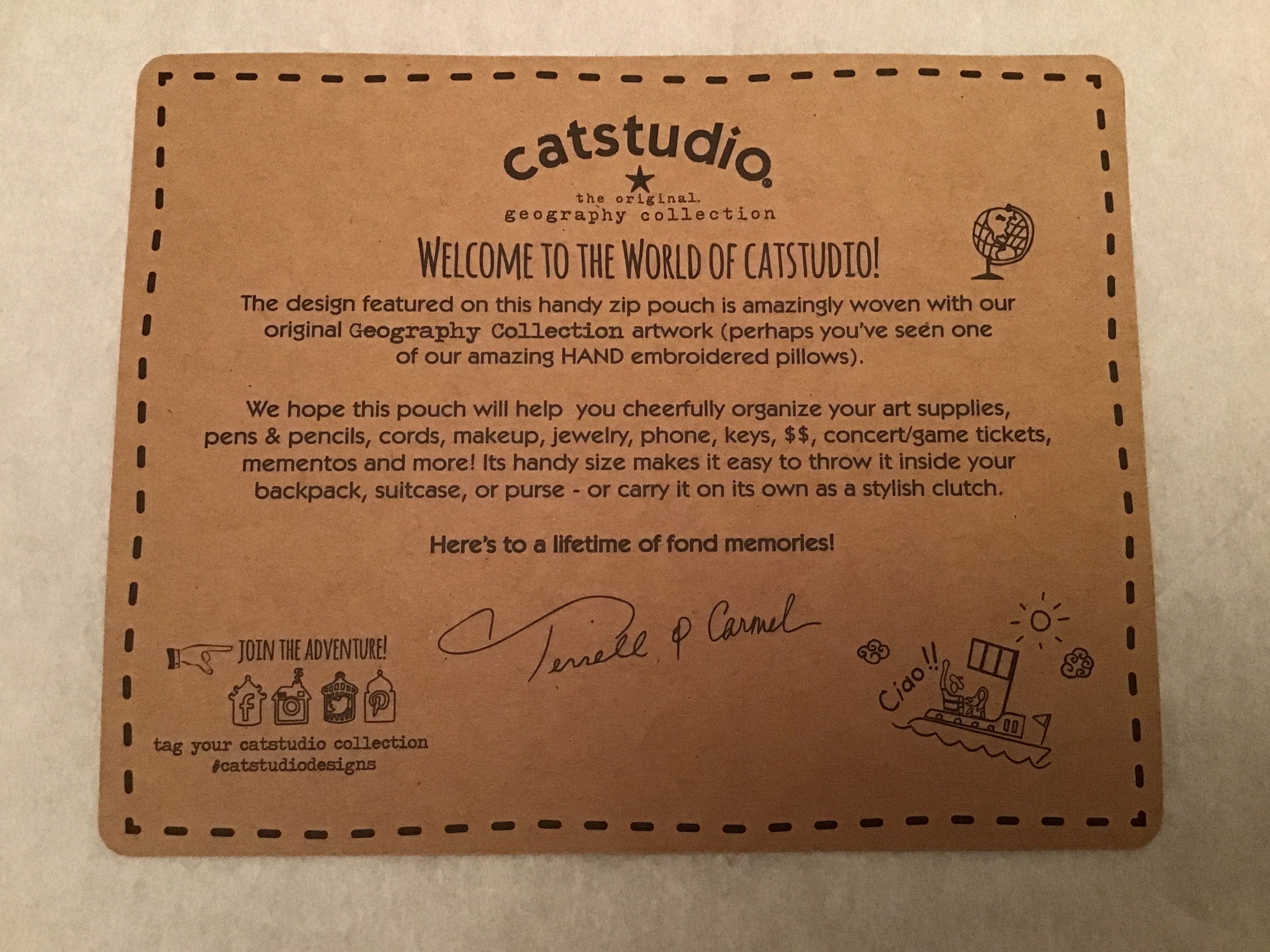 Hawaii Pouch Catstudio Pouch Small Bag Hawaiian Islands Zip Pouch