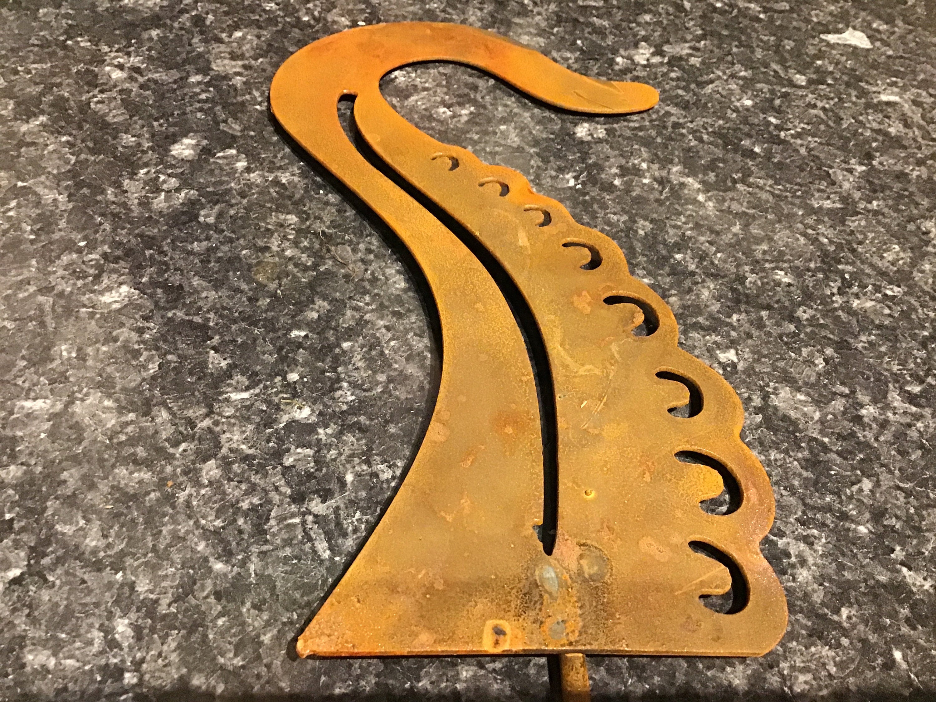 Octopus Garden Stake Large Octopus Lawn Ornament Yard Art