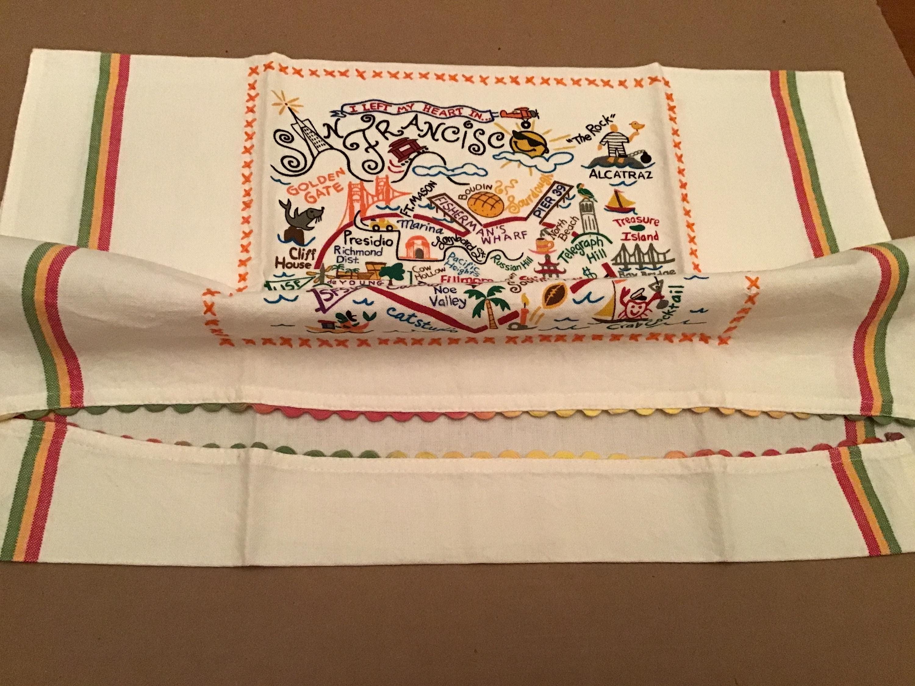 Catstudio San Francisco Towel Dish Towel Home Gifts House Decor Kitchen Towel