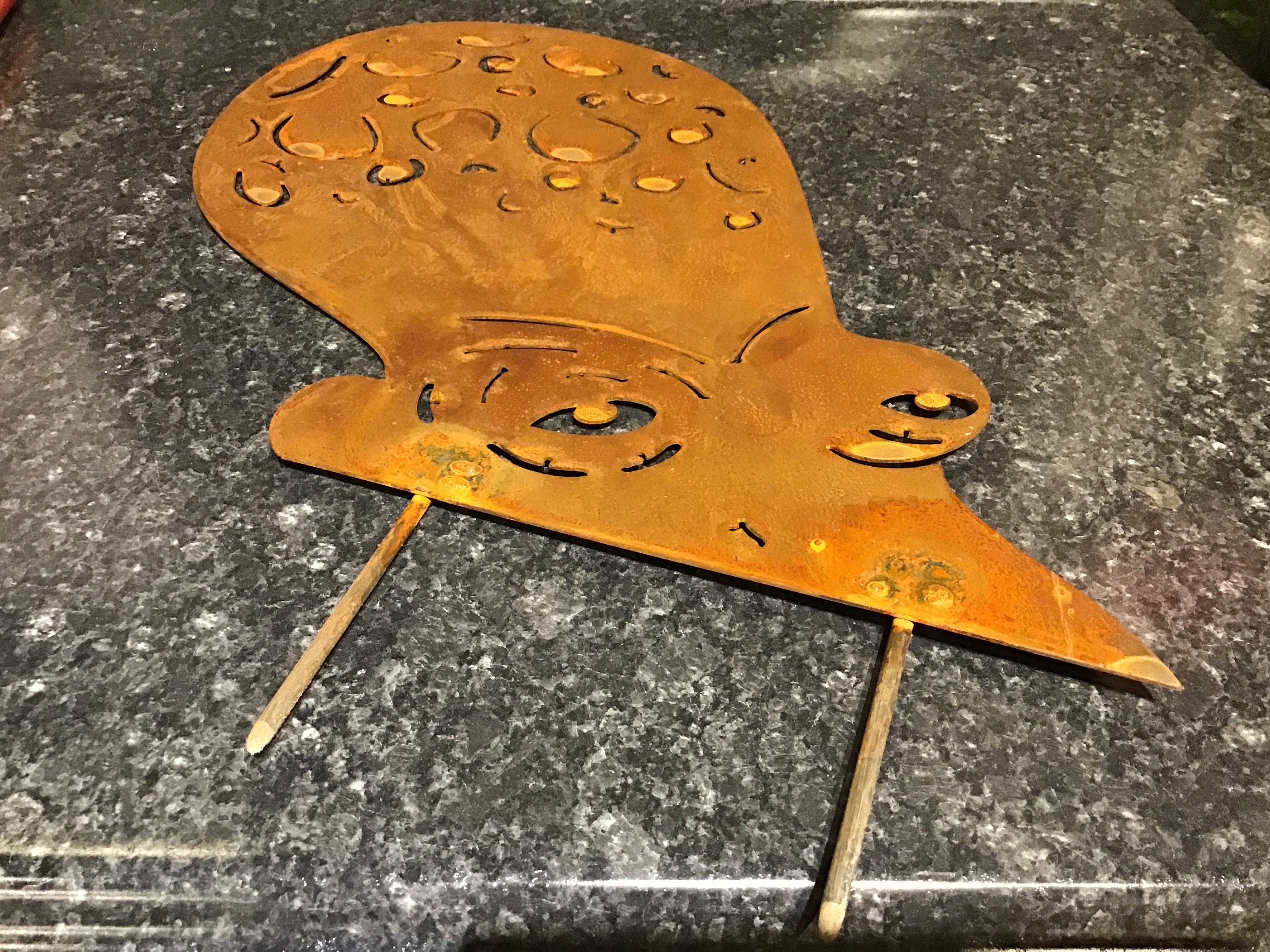 Giant Octopus Garden Stake Yard Art 6 Piece Set Octopus Garden